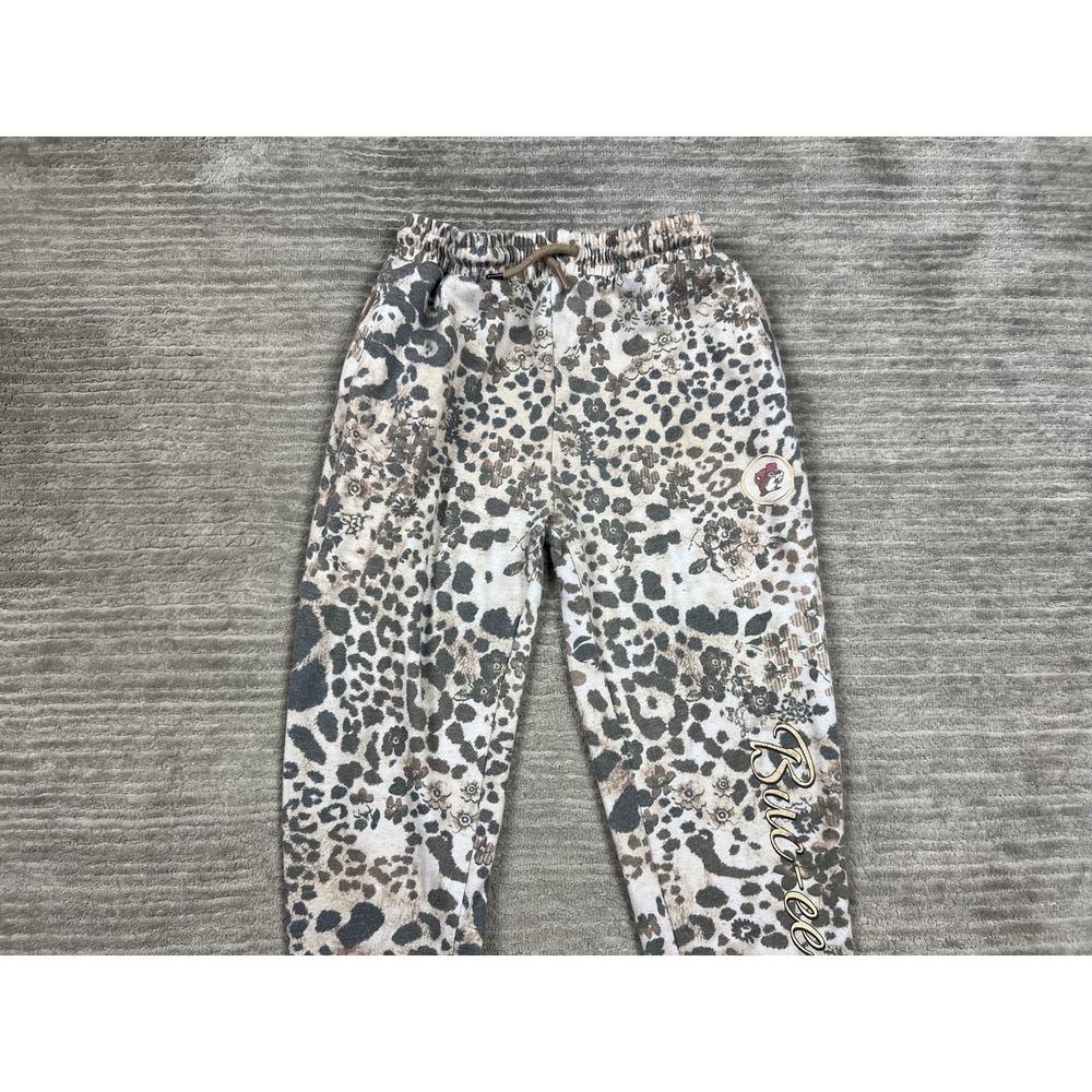 Buc ees Joggers Girls Youth Large‎ YL Multicolor Floral Animal Print Pull On - Picture 2 of 11